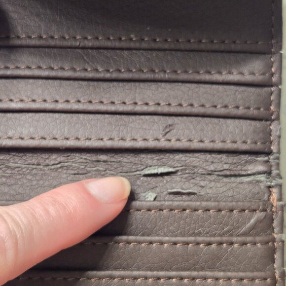 Pre-loved Small Harris Tweed Wallet - Picture 11 of 15